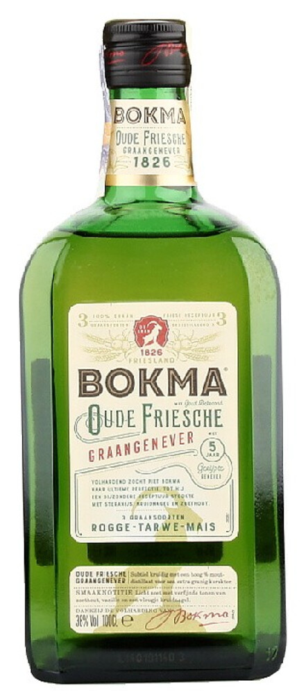 Bokma Oude Friesche 38% 1 l (holá láhev)