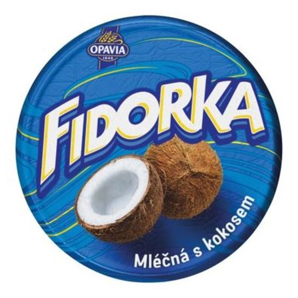 Opavia Fidorka mléčná s kokosem 30 g