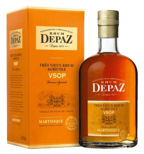 Depaz Rhum Trés Vieux Agricole VSOP 45% 0,7 l (karton)