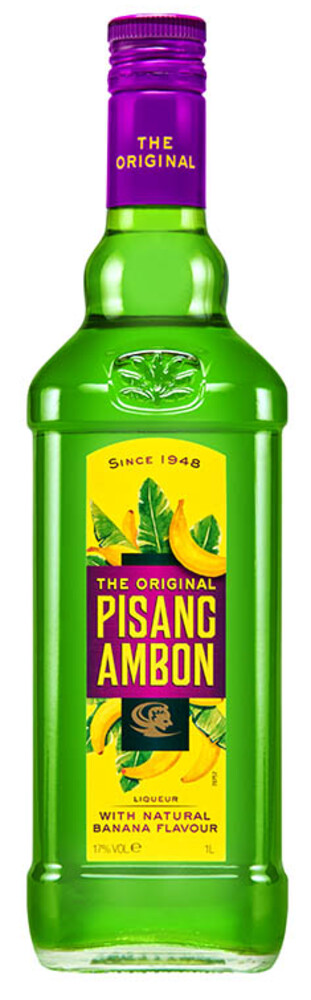 Pisang Ambon 17% 1 l (holá láhev)