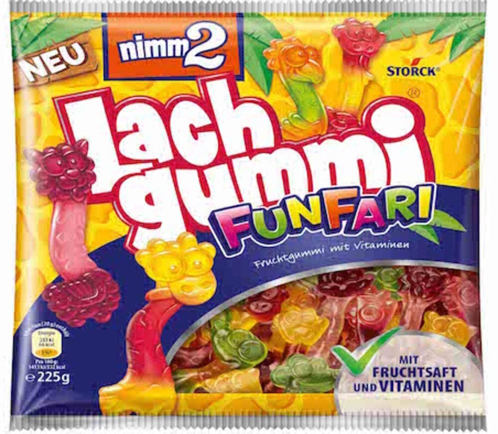 Storck Nimm2 Lachgummi Funfari 225 g