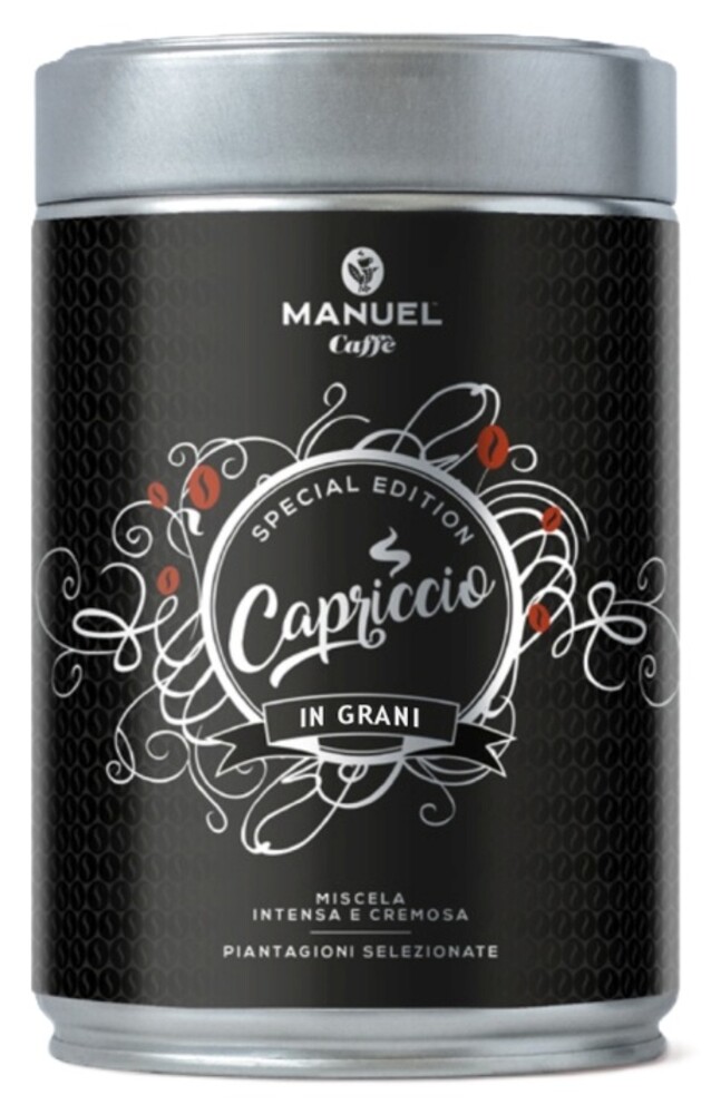 Manuel Caffe Capriccio zrnková káva 250 g