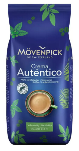 Mövenpick  Autentico Crema zrnová káva 1 kg