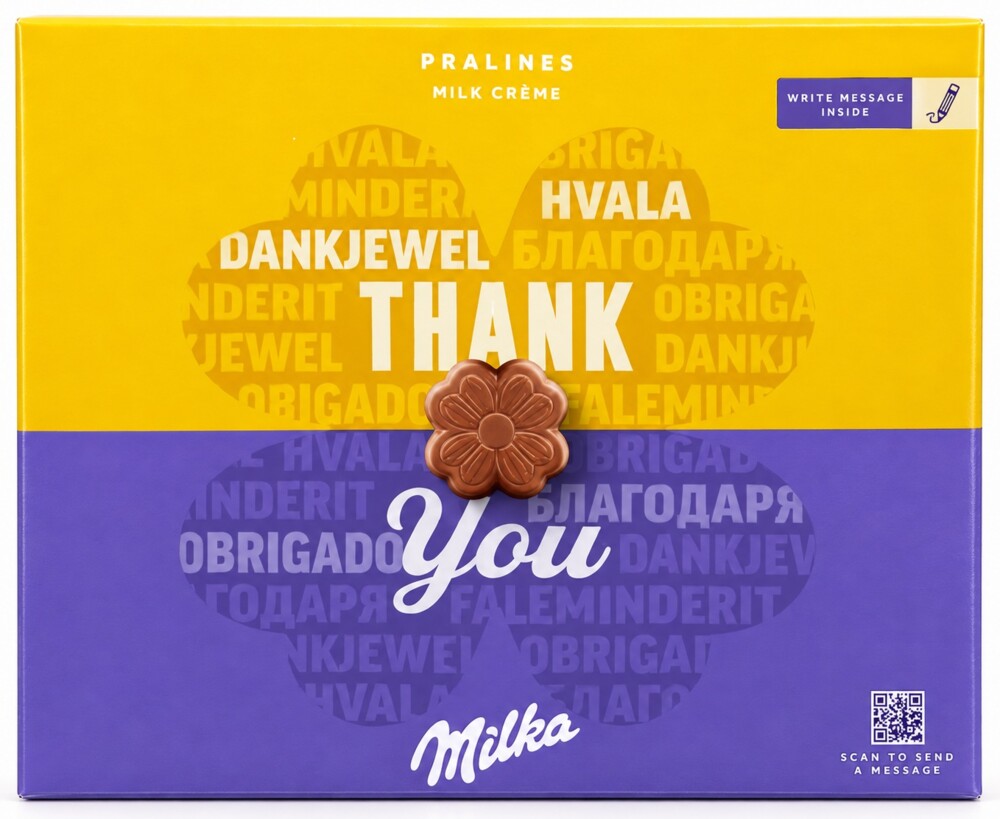 Milka Thank You Pralines 110G