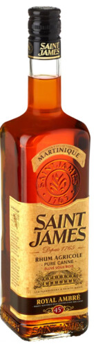 Saint James Royal Ambré Rum 45%  0,7 l (holá láhev)