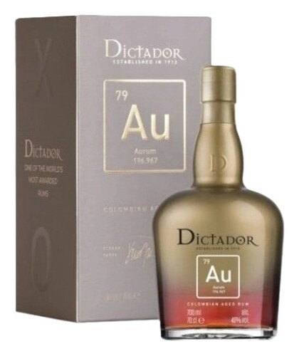 Dictador Rum Aurum 40% 0,7 l (karton)
