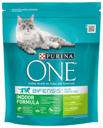 Purina One Indoor Formula Truthahn 800 g