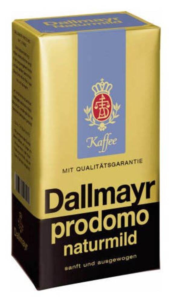 Dallmayr prodomo Naturmild mletá káva 500 g