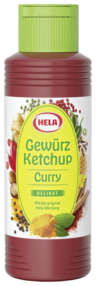 Hela Curry Gewürzketchup Delikat 300 ml
