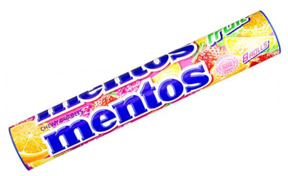 Mentos Fruit 8 x 37 g