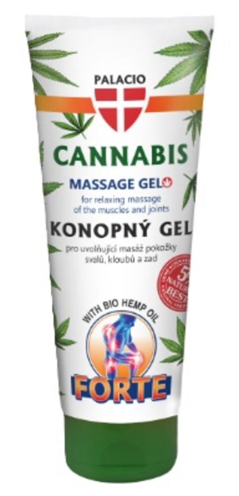 Palacio Konopný masážní gel Forte 200 ml