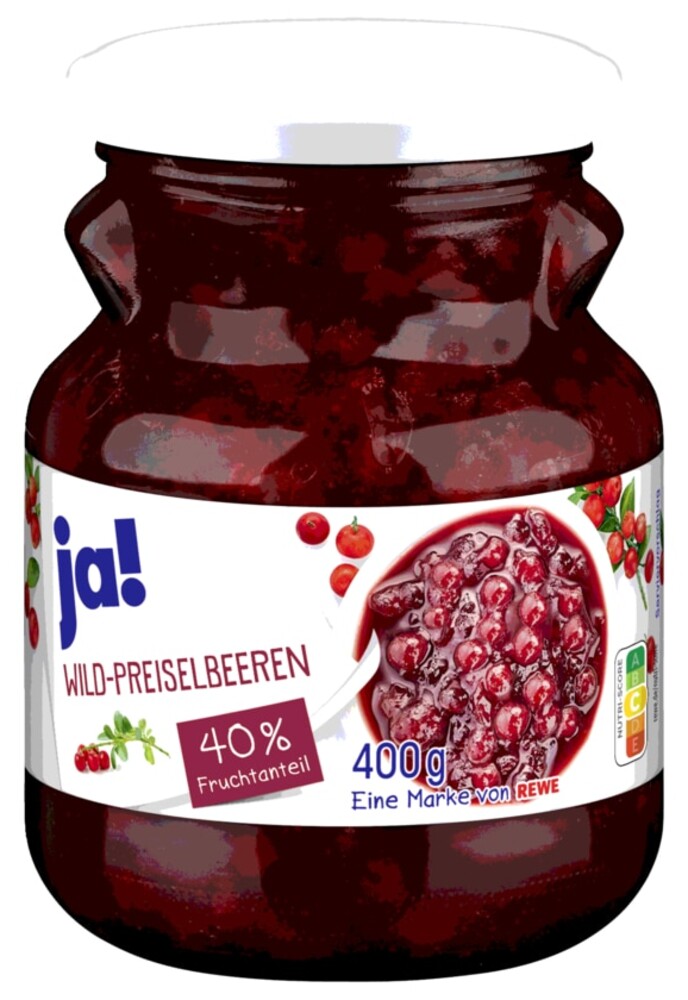 Ja! Wildpreiselbeeren 400 g