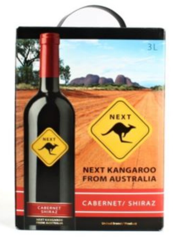 Next Kangaroo Shiraz Cabernet 13,5% 3 l (box)