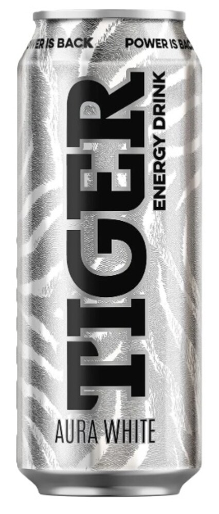 Tiger Energy Drink Aura White 0,5 l plech