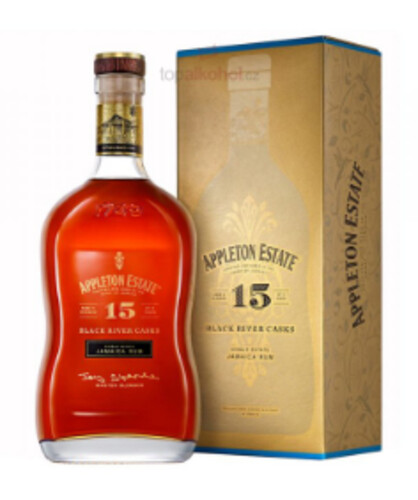 Appleton Estate Black River Casks 15y 43% 0,7 l (karton)