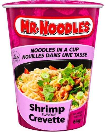 Mr.Noodles cup Shrimp 64 g