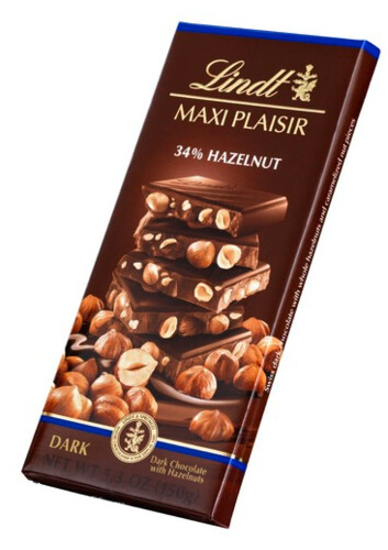 Lindt Maxi Plaisir Dark Hazelnuts 150 g