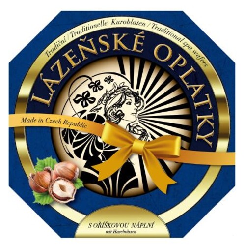 Hodonín Lázeňské oplatky oříškové 160 g