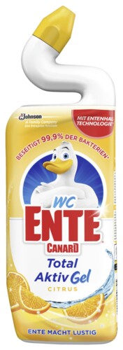 WC Ente Total Aktiv Gel Citrus 750 ml