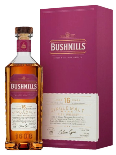 Bushmills Single Malt 16Y   40% 0,7 l (karton)