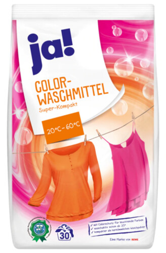 Yeah! Color Waschmittel Super- Kompakt 30wl 2,025 kg