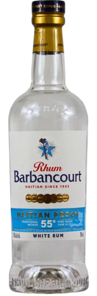 Barbancourt Rhum Haitian Proof White Rum 55% 0,7 l (holá láhev)