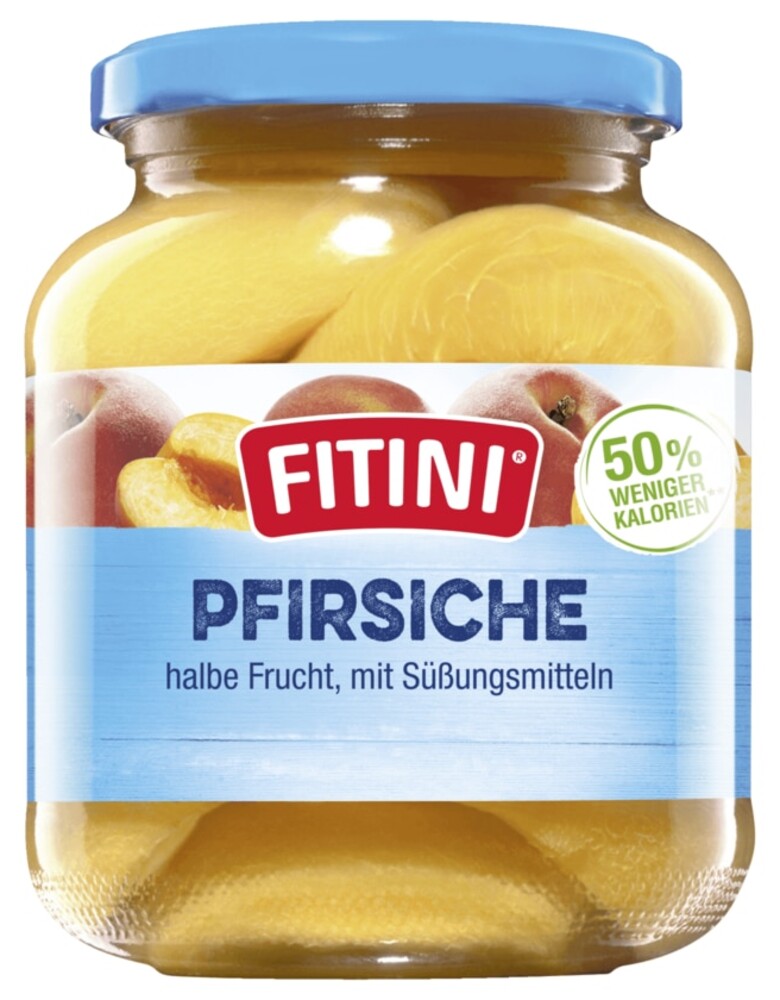 Fitini Pfirsiche Halbe Frucht 340 g