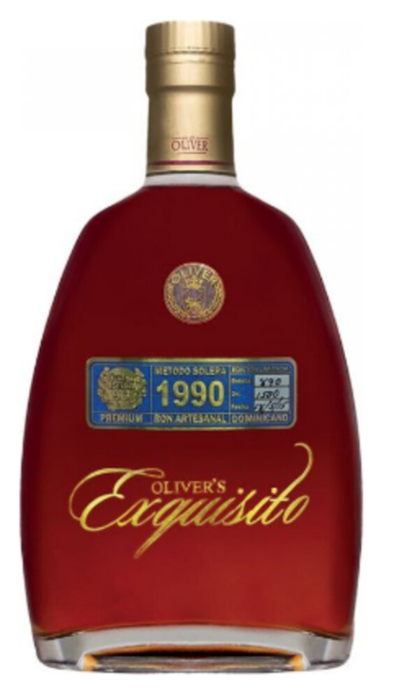 Olivers Exquisito 1990 rum 40% 0,7 l (dárkové balení pytlík)