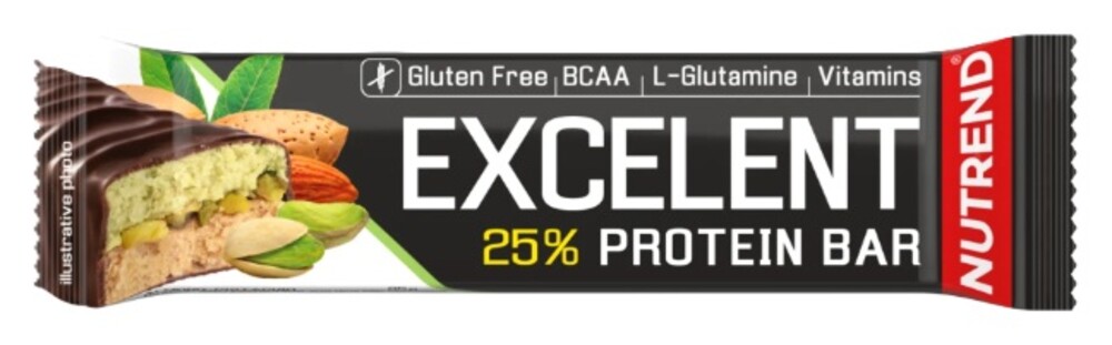 Nutrend Excelent Protein Bar Double mandle+pistácie 85 g