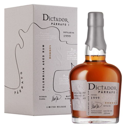 Dictador Parrafo Borbon 23y 1999 43% 0,7 l (karton)