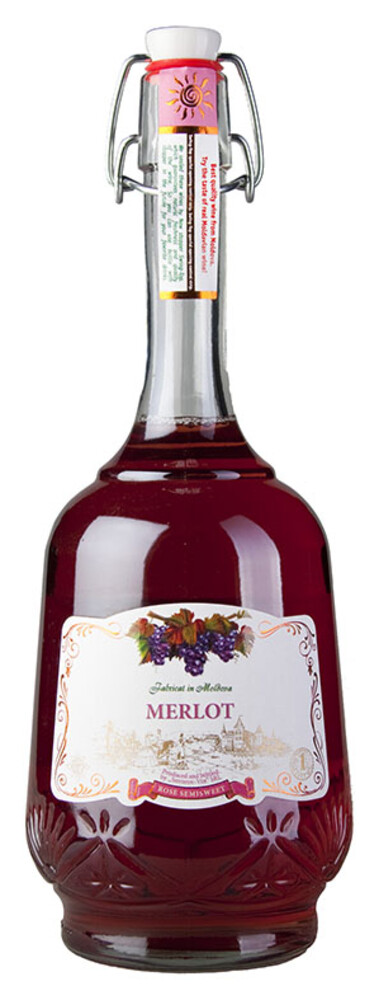 Letto Merlot Rosé 12,5% 1 l (holá láhev)