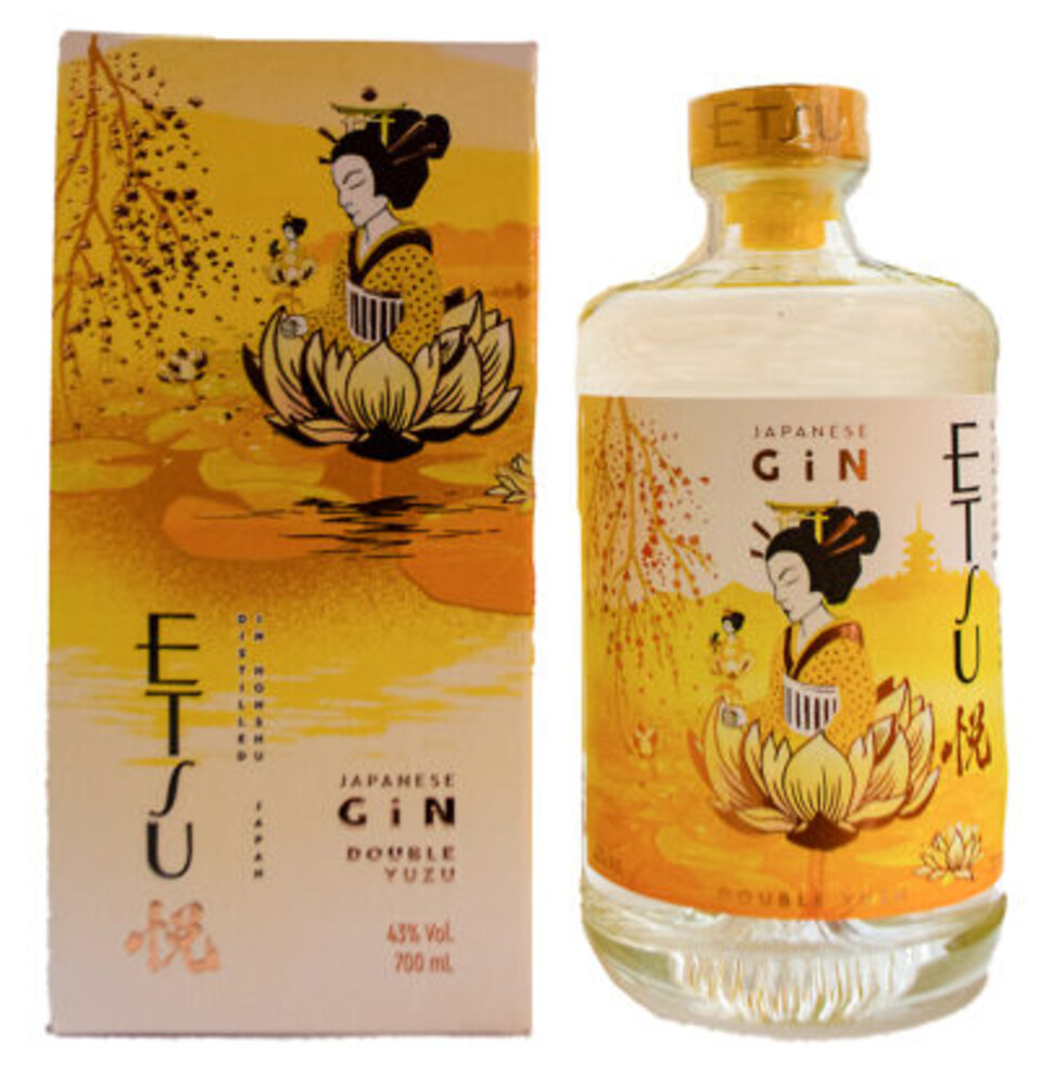 Etsu Double Yuzu Japanese Gin 43% 0,7 l (karton)