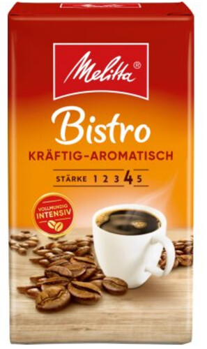 Melitta Bistro Kräftig mletá káva 500 g