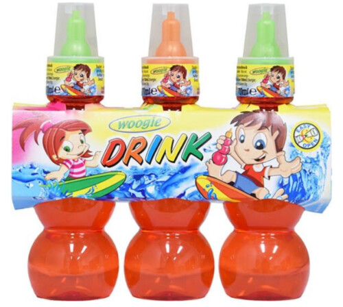 Woogie Drink mit Strawberry 3 x 70 ml