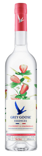 Grey Goose Strawberry & Lemongrass 30% 1 l (holá láhev)