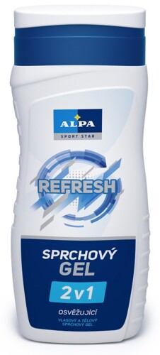 Alpa Refresh Sprchový Gel 2v1 300 ml