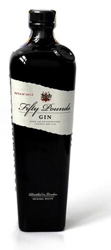 Fifty Pounds Dry Gin 43,5% 0,7 l  (holá láhev)