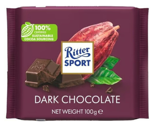 Ritter Sport Dark Chocolate 100 g