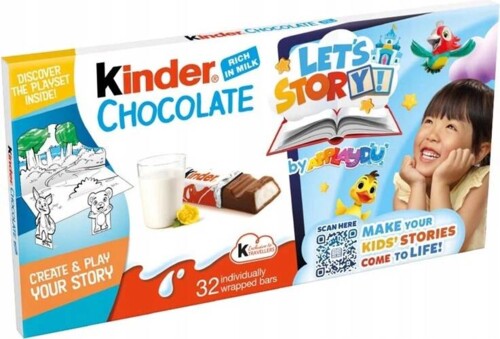 Ferrero Kinder čokoláda 4 x 100 g 