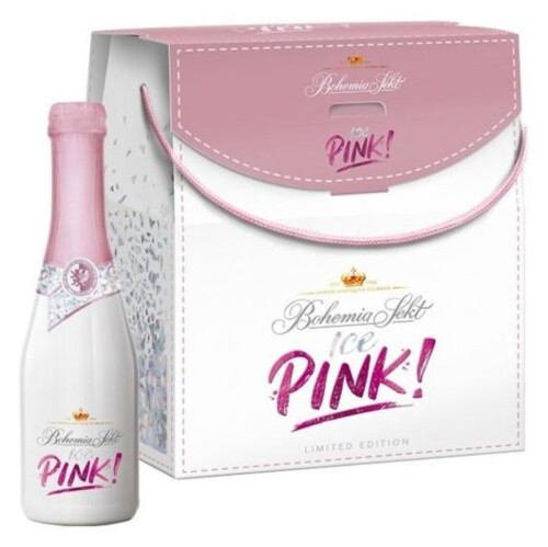 Bohemia Sekt Ice Pink 6 x 0,2 l kabelka (karton)