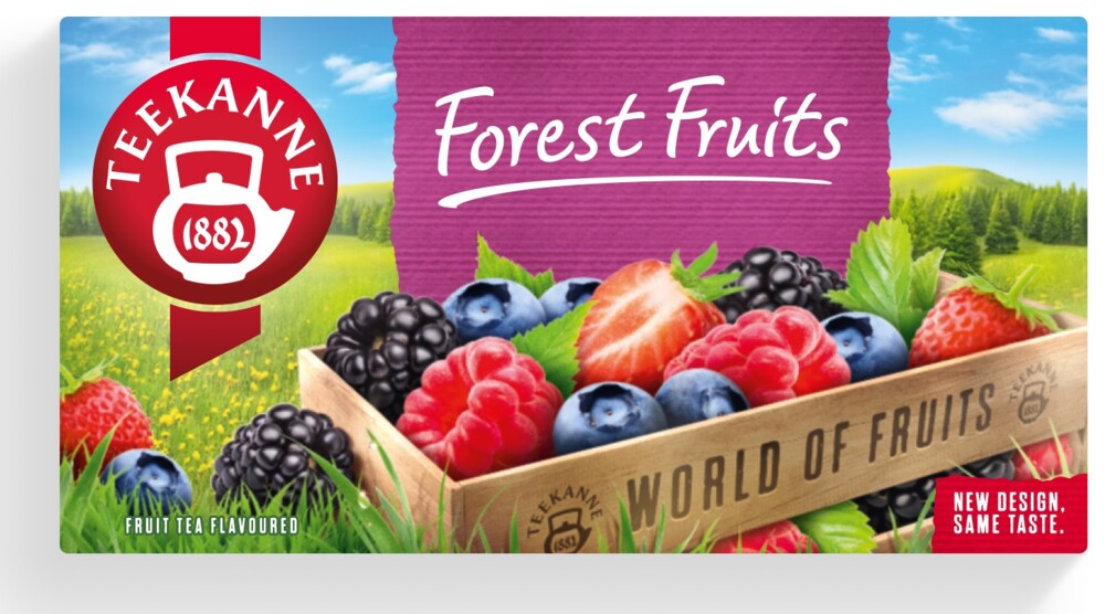 Teekanne Forest Fruits lesní plody ovocný čaj 20 x 2.5 g