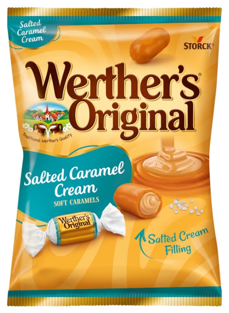 Wertherʼs Original Gesalzene Karamellcreme 125 g