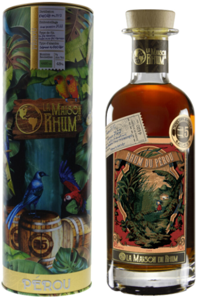 La Maison Du Rhum Peru Batch 5 48% 0,7 l (tuba)