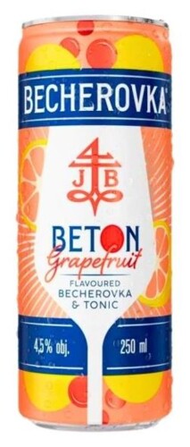 Becherovka Beton Grapefruit 4,5% 0,25 l (plech)