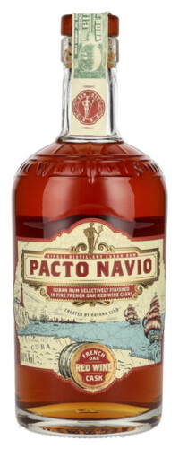 Pacto Navio Single Distillery Cuban Rum by Havana Club 40%  0,7 l (holá láhev)