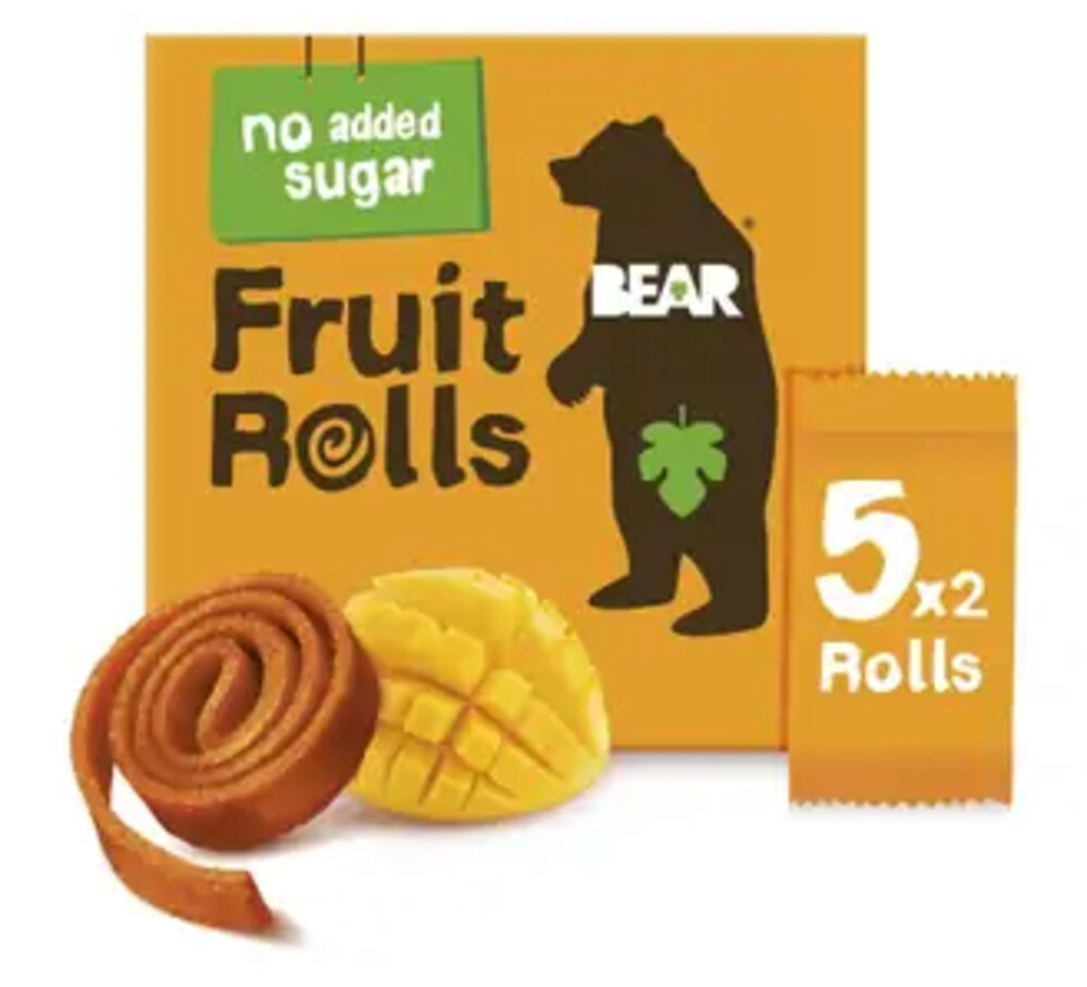 Bear Fruit Rolls Mango 2 x 5 ks 100 g