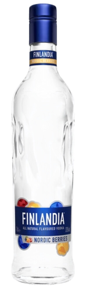 Finlandia Nordic Berries 37,5% 1 l (holá láhev)