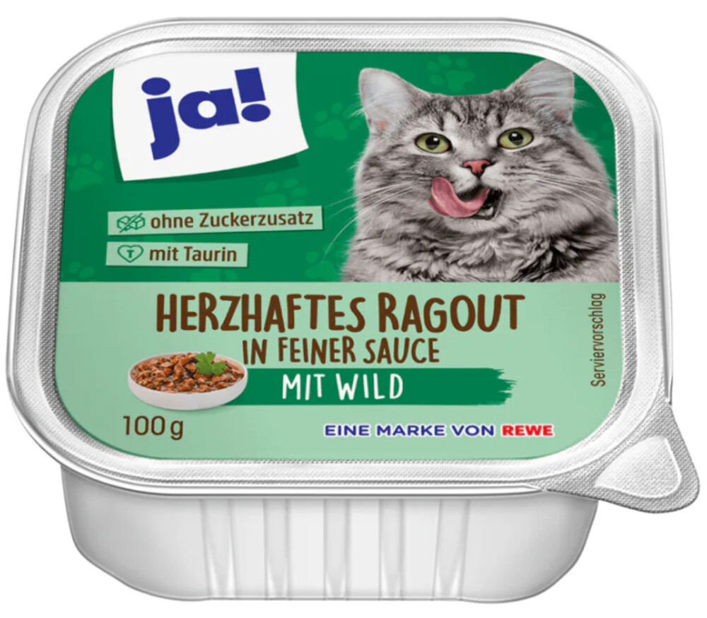 Ja! Herzhaftes Ragout mit Wild 100g