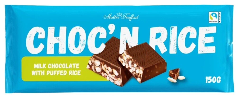 Maitre Truffout Choc'n Rice mléčná 150 g