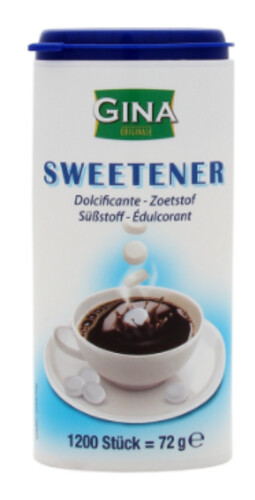 Gina Sweetener 72 g
